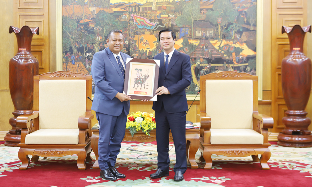 Bac Ninh discusses labour cooperation with Timor-Leste